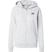 Puma Sportsweatjacka 'ESS No. 1' ljusgrå