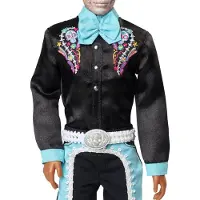Barbie Ken Day Of The Dead-docka