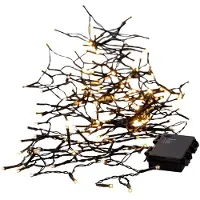 Star Trading Batteridriven ljusslinga med LED, 160 lampor
