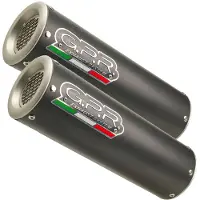 Gpr Exhaust Systems M3 Titanium Double Monster 796 10-14 Homologerad Ljuddämpare