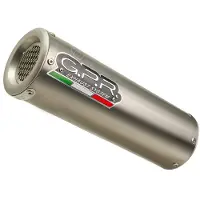 Gpr Exhaust Systems M3 Natural Titanium S 1000 R 14-16 Typgodkänt Komplett Avgassystem