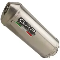 Gpr Exhaust Systems Satinox Honda Crossrunner 800 11-14 Homologerad Slip On Ljuddämpare