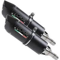 Gpr Exhaust Systems Furore Dual Ktm Superduke 990/r 04-12 Cat Homologerad Slip On Ljuddämpare