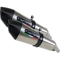 Gpr Exclusive Gpe Anniversary Titanium Dual Monster 796 10-14 Homologerad Slip On Ljuddämpare