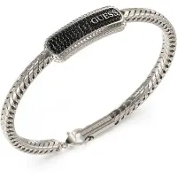 GUESS Sailorknot armband med platta JUMB05018JWSTBKL