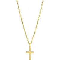 Top Gold silver kors guldpläterad 5256751509