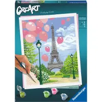 Ravensburger Målarset - Spring In PAris - - One Size - Kreativt lekset
