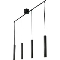 Nordlux Taklampa , Vico, dimbara, Svart, Matsal, Aluminium