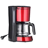 Severin KA 4817 - Kaffemaskin - 10 koppar - fire red metallic/black