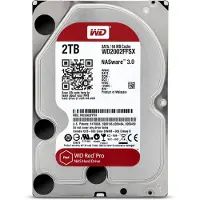Western Digital WD Red Pro WD2002FFSX - Hårddisk - 2 TB - inbyggd - 3.5 - SATA 6Gb/s - 7200 rpm - buffert: 64 MB