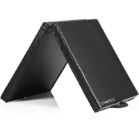 Gymstick Hopvikbar Gymnastikmatta 60 x 120cm - Musta