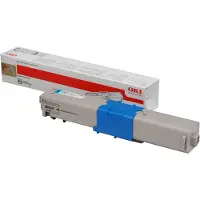 OKI Tonerkassett cyan, 1.500 sidor