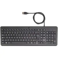 HP Tangentbord - - 150 - Kabelanslutet - USB - QWERTY - Membran