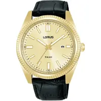 Lorus Herr RH976QX9 Svart Guld Klocka