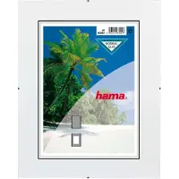 Hama Frameless Picture Holder Clip-Fix - Fotohållare - Designat för: 6x8 tum (15x20 cm) - glas - rektangulär