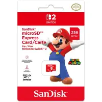 SanDisk microSD Express Card 256GB Switch 2
