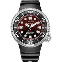 Citizen Promaster Polyuretanarmband Röd urtavla Eco-Drive Dykarur BN1024-01Z 300M Herrklocka röd
