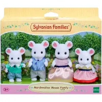 Sylvanian Families - Marshmallow Mouse Family