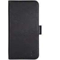 Carl iPhone 14 Plus/Pro Max-skal - flip med plånbok - svart