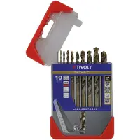 Tivoly Borrsats för metall CLIPSTER PRO; HSCOB; 1-10 mm; 10 st.