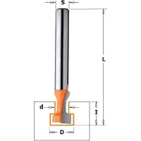 Cmt T-notfräs 950.005.11; S=8 mm; D=17,5 mm