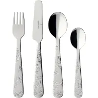 Villeroy & Boch Happy As a Bear Bestickset 4 Delar - Barnbestick Rostfritt Stål