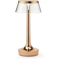 Flos Design bordslampa Bon jour unplugged, dimbar, Koppar, Hall, Syntetmaterial, Design, Bordslampa