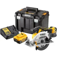 DeWalt Batteridriven cirkelsåg DCS565P2; 18 V; 2x5,0 Ah batt.
