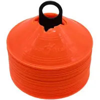 Precision Saucer Träningskoner 50 Enheter