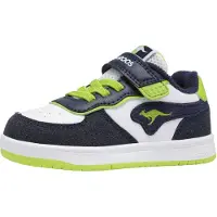 Kangaroos Sneaker 'Ultralite 2' marinblå / limette / vit