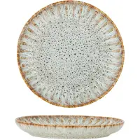 Bloomingville Fleur tallrik, natur, stengods