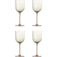 Bloomingville Aston Vinglas, Brons, Glas 4-pack