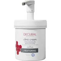 Decubal Hudkräm, Clinic, 1000 ml, utan färg och parfym - (6 st.)