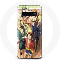MANIACASE Coque - - Samsung Galaxy S10 Plus - One Piece Luffy - Souple - Manga Anime