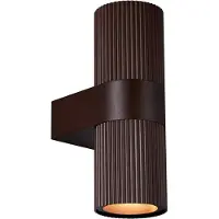 Nordlux Utomhusbelysning , Kyklop Ripple, Brun / rost, Metall, Modern