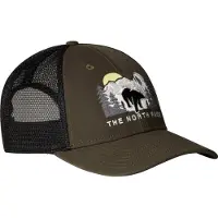 The North Face - Kepsar - Embroidered Mudder Trucker New Taupe Green/Bear Green för Unisex - Brun