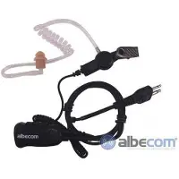 Albecom Mini Headset LGR76-S slang. Secretservice PTT