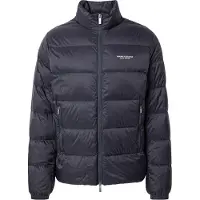 Armani Exchange för män. XM001575AF16927UB101 Marinblå mjuk jacka (M), Casual, Polyamid, Marino