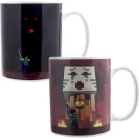 Adlibris Minecraft Nether Värmeförändrande Mugg, Paladone