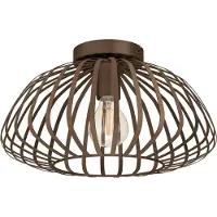 Eglo Taklampa Espinal, dimbar, Brun / mässing, Vardagsrum / matsal, Metall, Modern, Taklampa