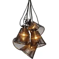 Konstsmide 2334-870, Ljusdekoration, slinga, Svart, Plast, Universal, IP44, Flexibel