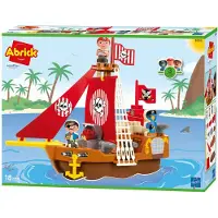 Ecoiffier piratskepp med figurer