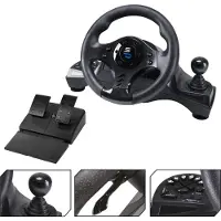 Subsonic Superdrive GS750 Drive pro - Hjul, pedaler och växelspakuppsättning - kabelansluten - för Microsoft Xbox Series X, Sony PlayStation 4, Microsoft Xbox One, PC