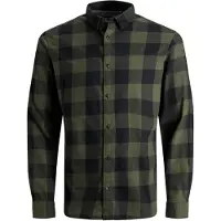 Jack & Jones Gingham Twill Skjorta Med Långa ärmar