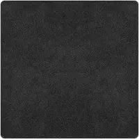 vidaXL Anti-glid Shaggy Matta Mörkgrå 200 x 200 cm PP