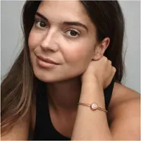 Pandora Moments Sparkling Crown O Snake Chain armband 589046C01-18