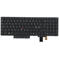 Lenovo Lite-On SN8361BL - Ersättningstangentbord för bärbar dator - med Trackpoint, UltraNav - bakgrundsbelyst - QWERTY - Nordisk - FRU