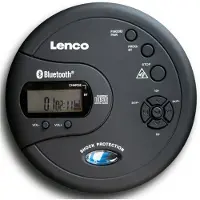 Lenco CD-300BK Bärbar CD-spelare