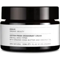 Evolve Organic Beauty Evolve Cotton Fresh Deodorant Cream 30 ml
