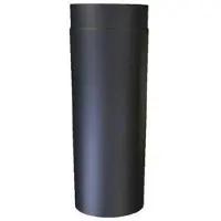 KIERULFF MB Svart rör 130mm 250 längd - längd 250mm x 2mm